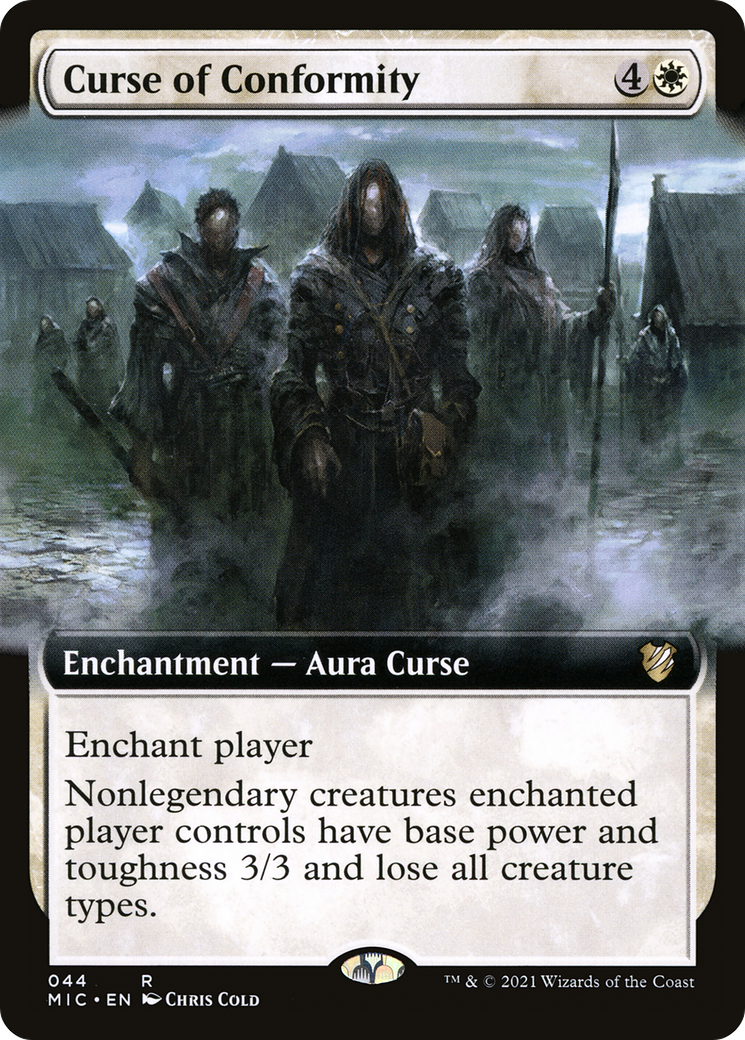 Curse of Conformity (Extended) [Innistrad: Midnight Hunt Commander] | Grognard Games