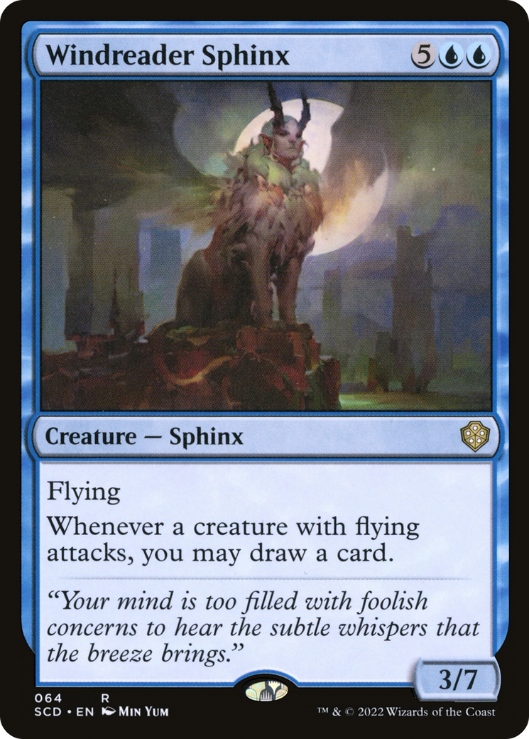 Windreader Sphinx [Starter Commander Decks] | Grognard Games