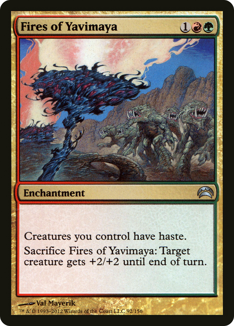 Fires of Yavimaya (PC2-092) - Planechase 2012 Foil | Grognard Games