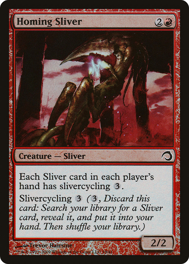 Homing Sliver [Premium Deck Series: Slivers] | Grognard Games