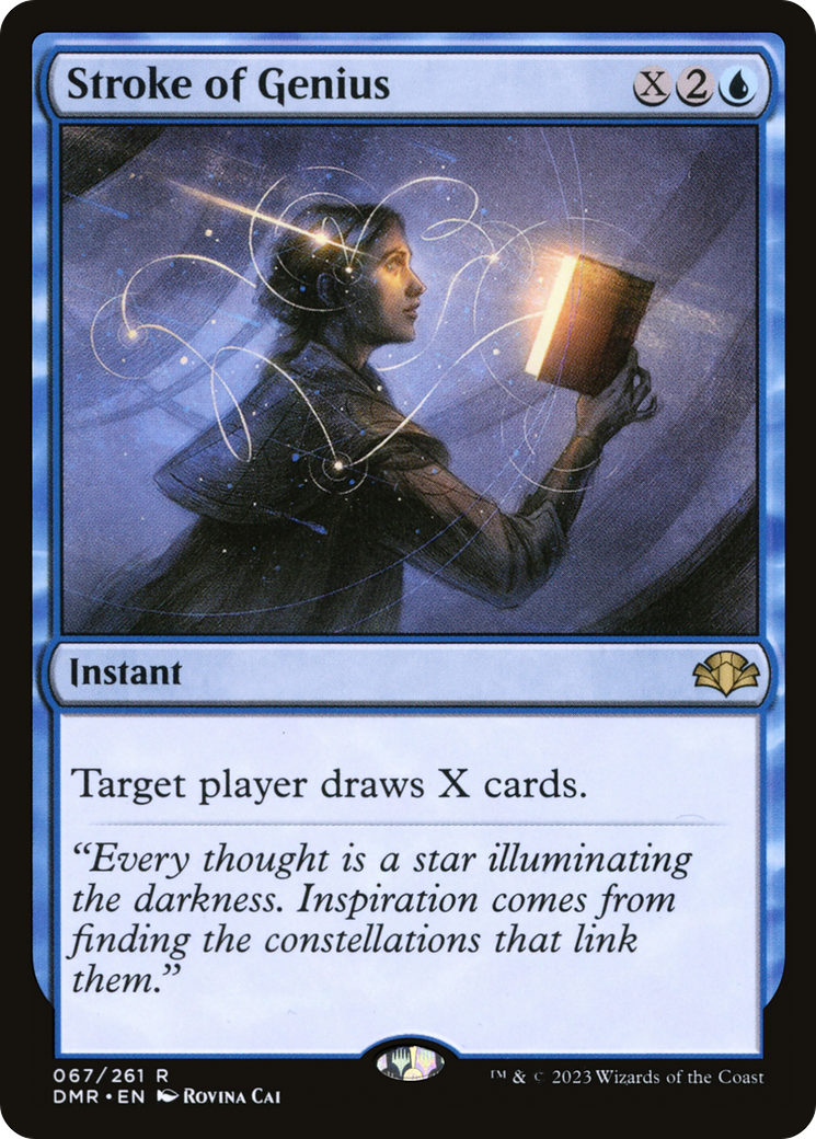 Stroke of Genius [Dominaria Remastered] | Grognard Games