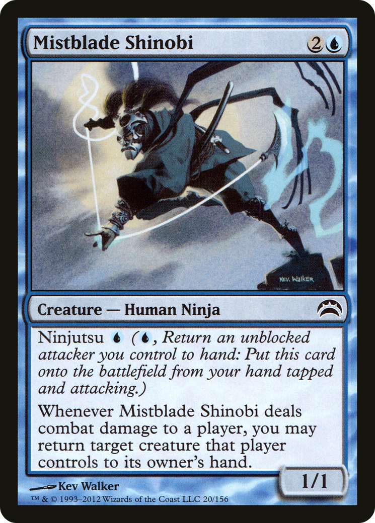 Mistblade Shinobi (PC2-020) - Planechase 2012 Foil | Grognard Games