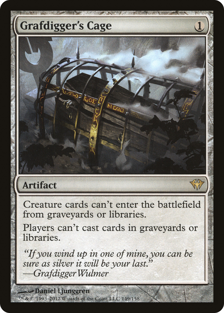 Grafdigger's Cage (DKA-149) - Dark Ascension Foil | Grognard Games