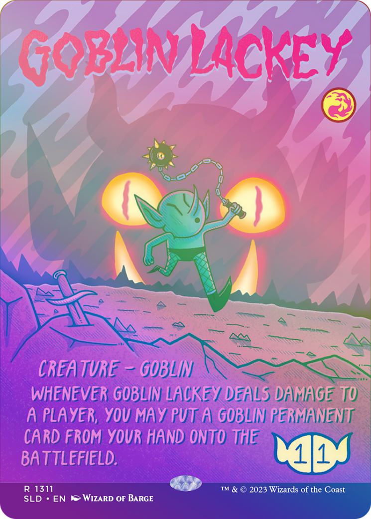 Goblin Lackey (1311) (Rainbow Foil) [Secret Lair Drop Series] | Grognard Games
