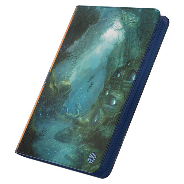 18-Pocket Zipfolio 360 Xenoskin MTG- Lorwyn Eclipsed- Island | Grognard Games