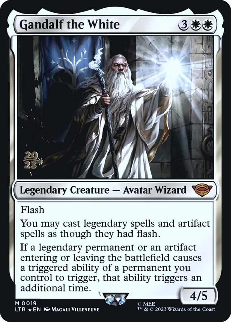 Gandalf the White [The Lord of the Rings: Tales of Middle-Earth Prerelease Promos] | Grognard Games