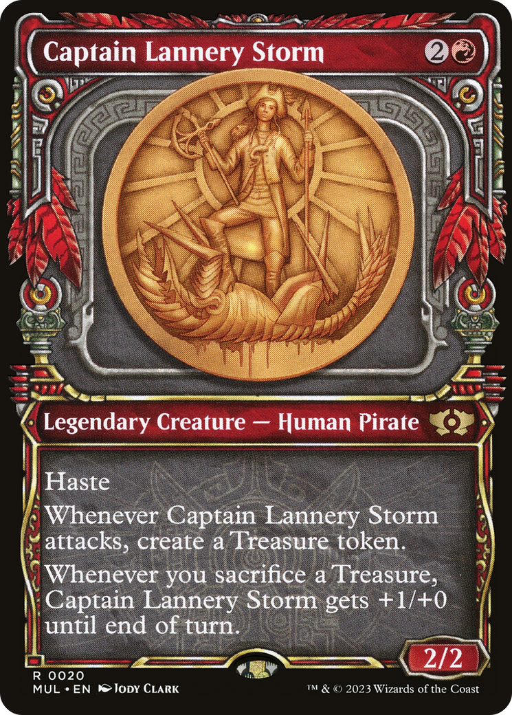 Captain Lannery Storm [Multiverse Legends] | Grognard Games