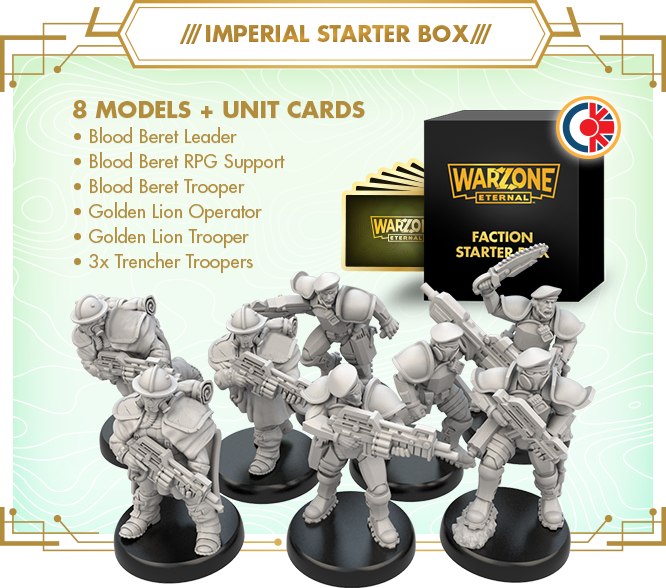 Warzone Eternal Imperial Faction Starter | Grognard Games