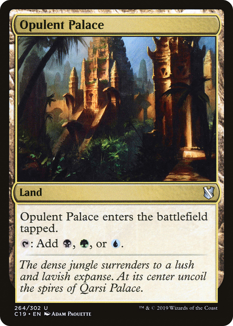 Opulent Palace [Commander 2019] | Grognard Games