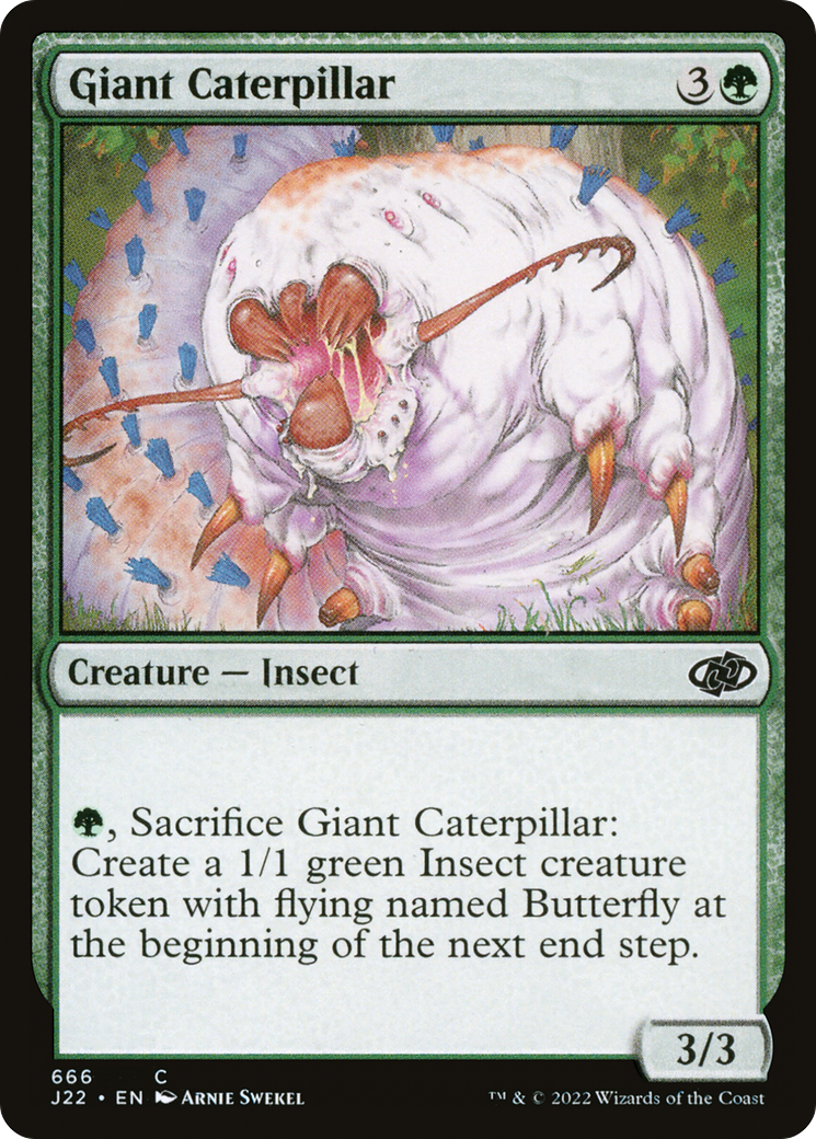 Giant Caterpillar [Jumpstart 2022] | Grognard Games