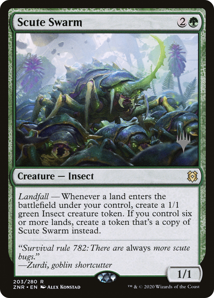 Scute Swarm (Promo Pack) [Zendikar Rising Promos] | Grognard Games
