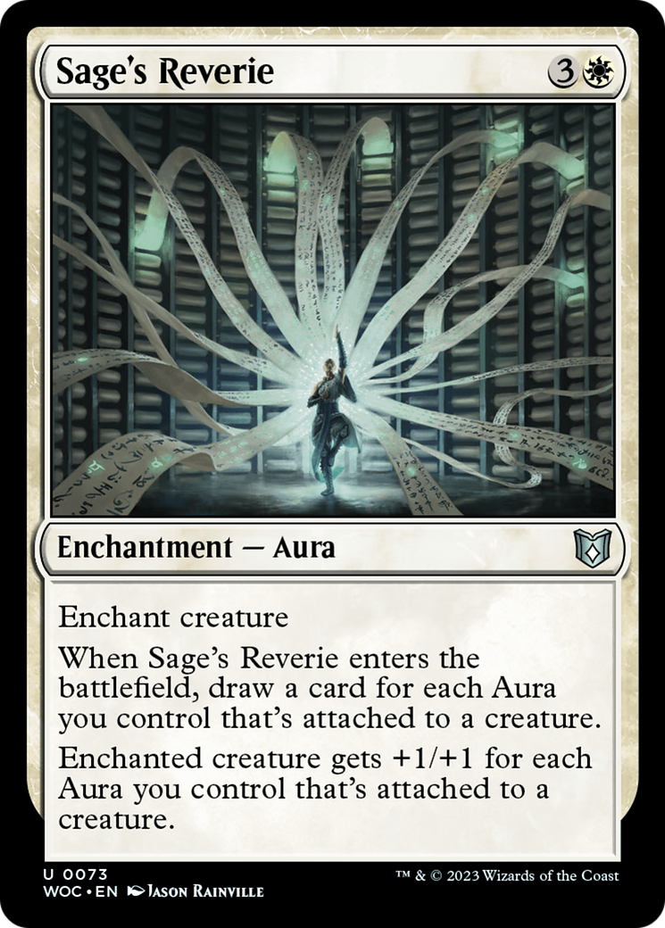 Sage's Reverie [Wilds of Eldraine Commander] | Grognard Games