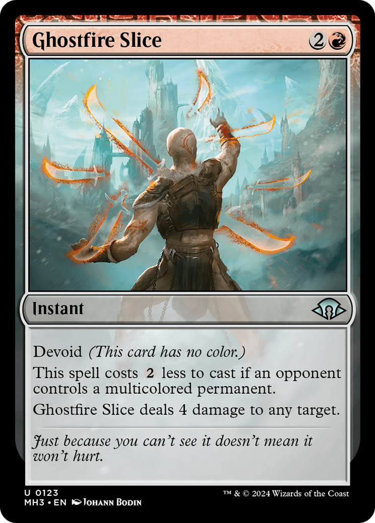 Ghostfire Slice [Modern Horizons 3] | Grognard Games