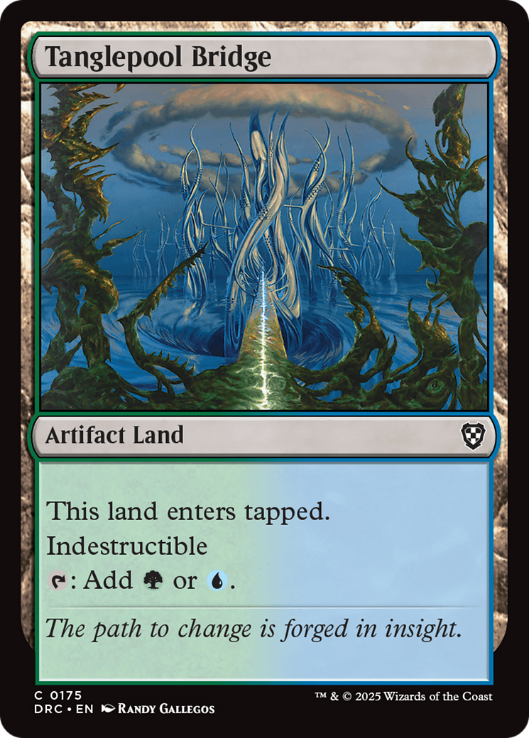 Tanglepool Bridge [Aetherdrift Commander] | Grognard Games