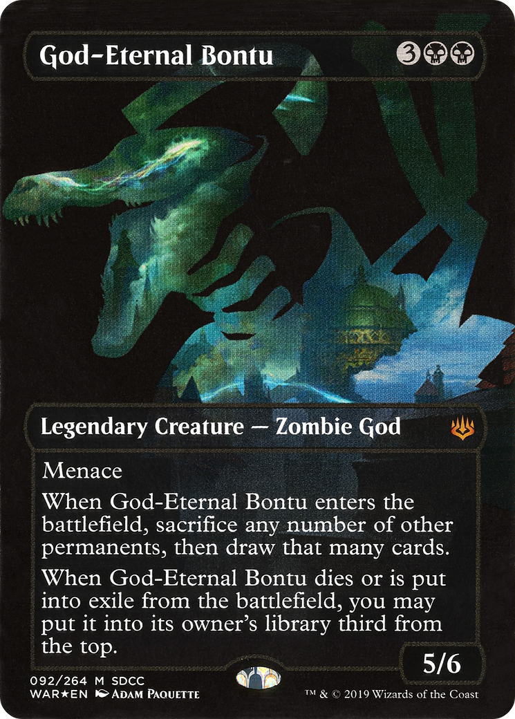 God-Eternal Bontu [San Diego Comic-Con 2019] | Grognard Games