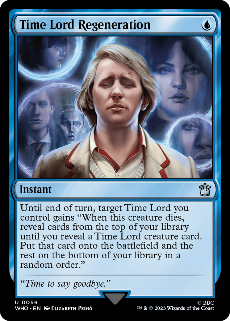 Time Lord Regeneration [Doctor Who] | Grognard Games
