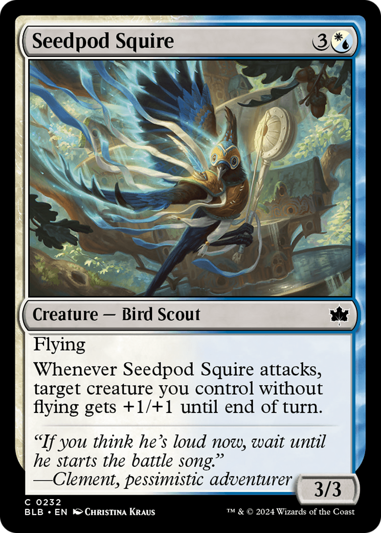 Seedpod Squire [Bloomburrow] | Grognard Games