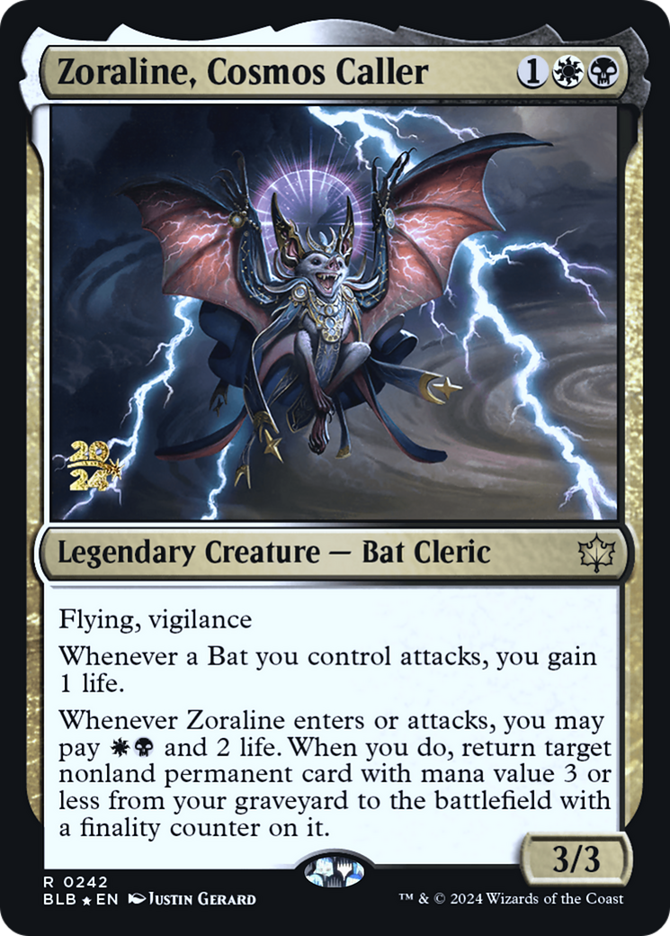Zoraline, Cosmos Caller [Bloomburrow Prerelease Promos] | Grognard Games