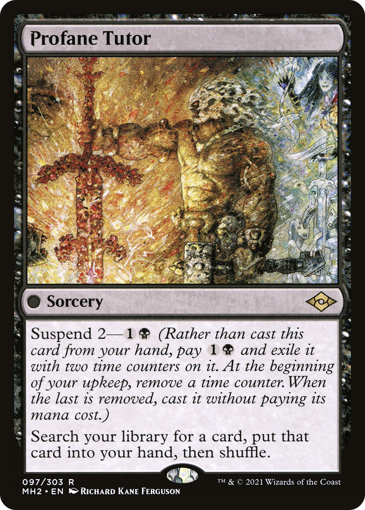 Profane Tutor [Modern Horizons 2] | Grognard Games