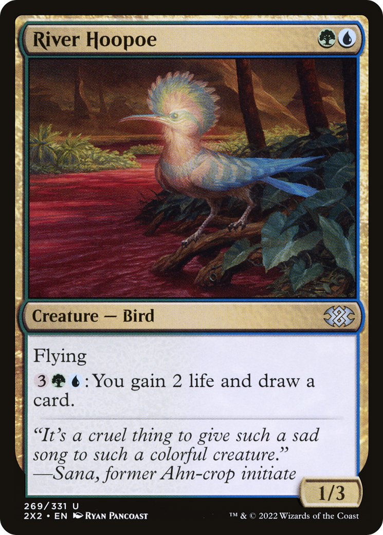 River Hoopoe [Double Masters 2022] | Grognard Games