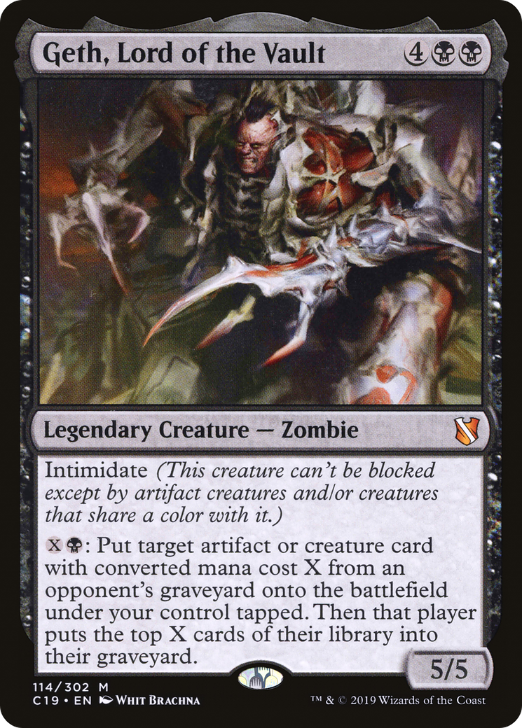 Geth, Lord of the Vault [Commander 2019] | Grognard Games
