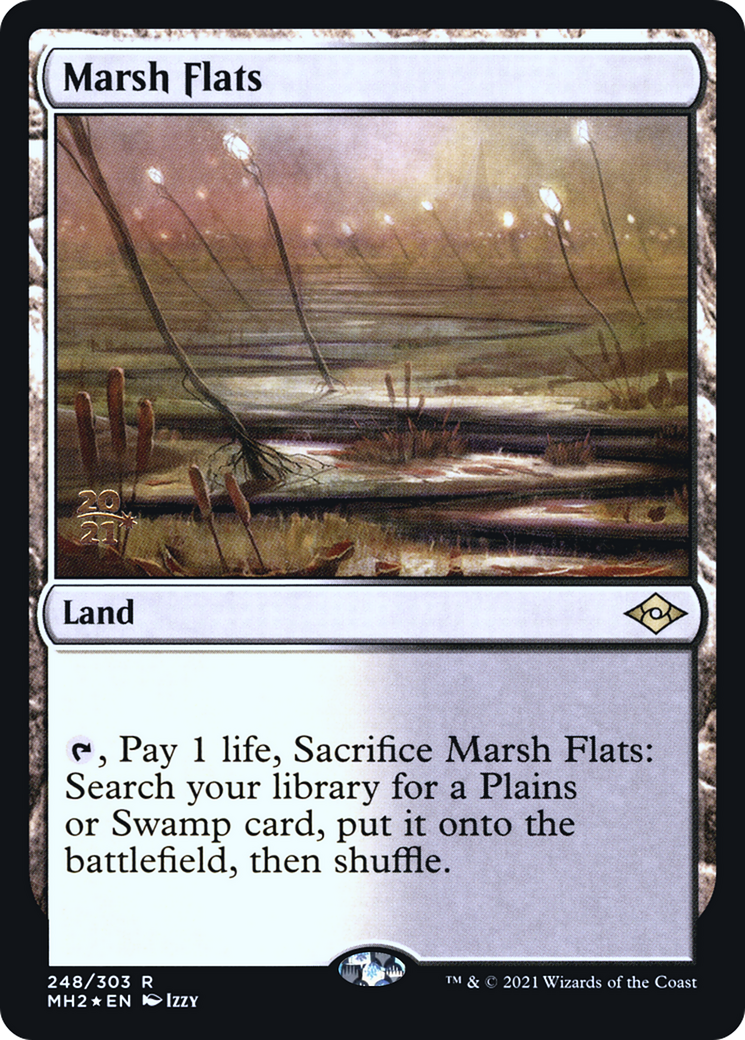 Marsh Flats [Modern Horizons 2 Prerelease Promos] | Grognard Games