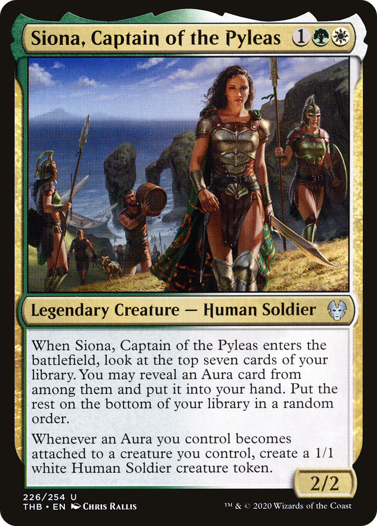 Siona, Captain of the Pyleas [Theros Beyond Death] | Grognard Games