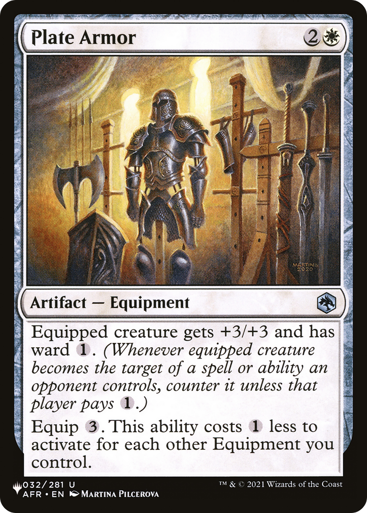 Plate Armor [The List] | Grognard Games