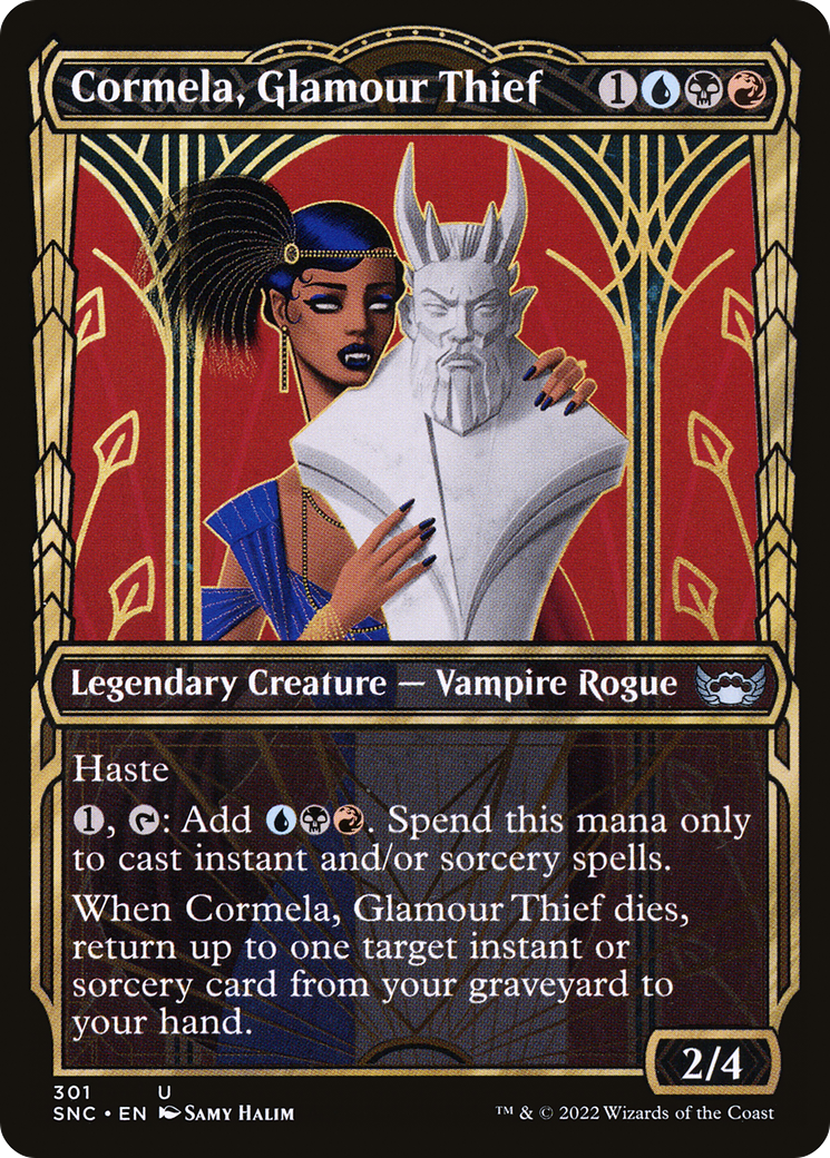 Cormela, Glamour Thief (Showcase Golden Age) [Streets of New Capenna] | Grognard Games