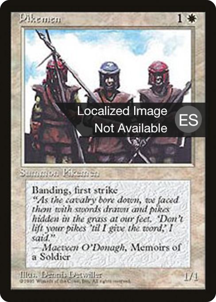 Pikemen [Fourth Edition (Foreign Black Border)] | Grognard Games