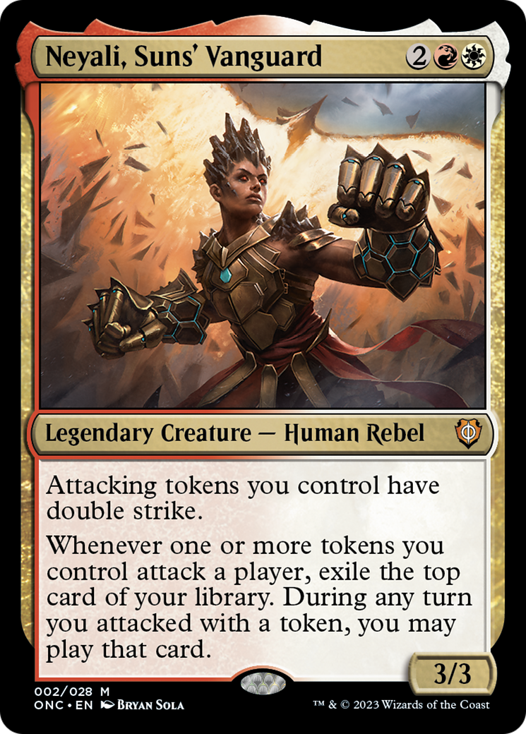Neyali, Suns' Vanguard [Phyrexia: All Will Be One Commander] | Grognard Games