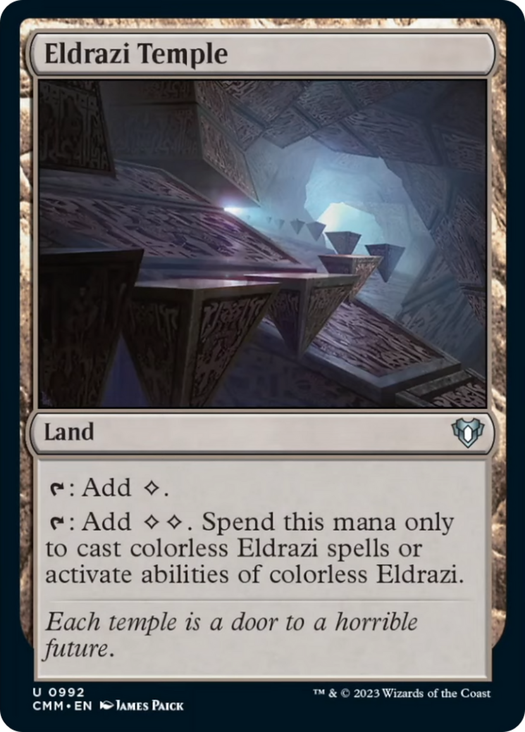 Eldrazi Temple [Commander Masters] | Grognard Games