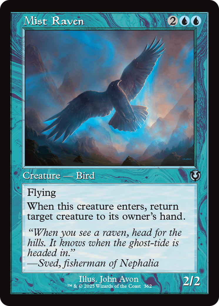 Mist Raven (Retro Frame) [Innistrad Remastered] | Grognard Games