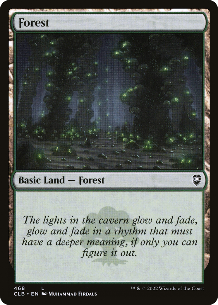 Forest (468) [Commander Legends: Battle for Baldur's Gate] | Grognard Games