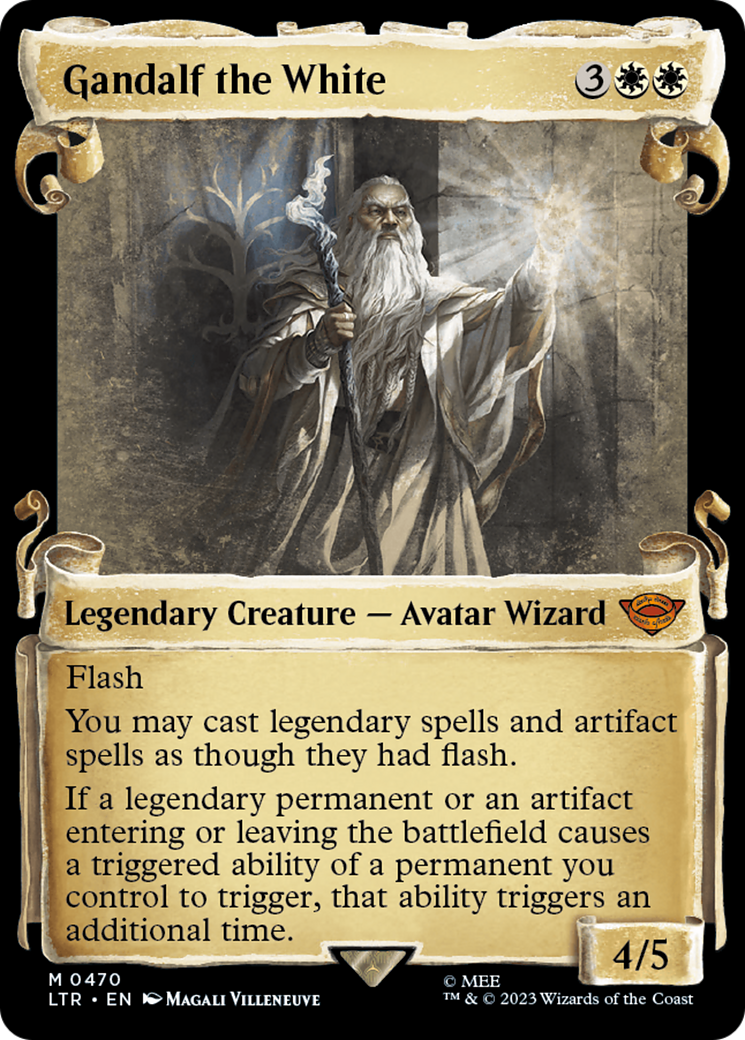 Gandalf the White [The Lord of the Rings: Tales of Middle-Earth Showcase Scrolls] | Grognard Games