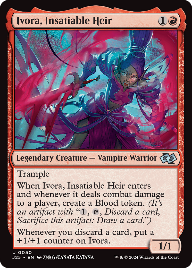 Ivora, Insatiable Heir (Anime) [Foundations Jumpstart] | Grognard Games