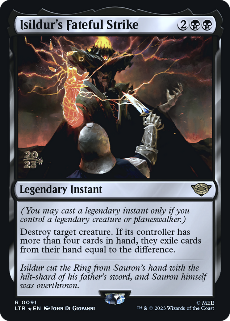 Isildur's Fateful Strike [The Lord of the Rings: Tales of Middle-Earth Prerelease Promos] | Grognard Games