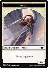 Angel (002) // Bird (003) Double-Sided Token [Modern Horizons Tokens] | Grognard Games