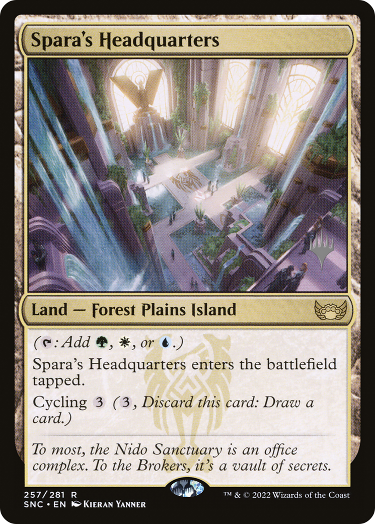 Spara's Headquarters (Promo Pack) [Streets of New Capenna Promos] | Grognard Games