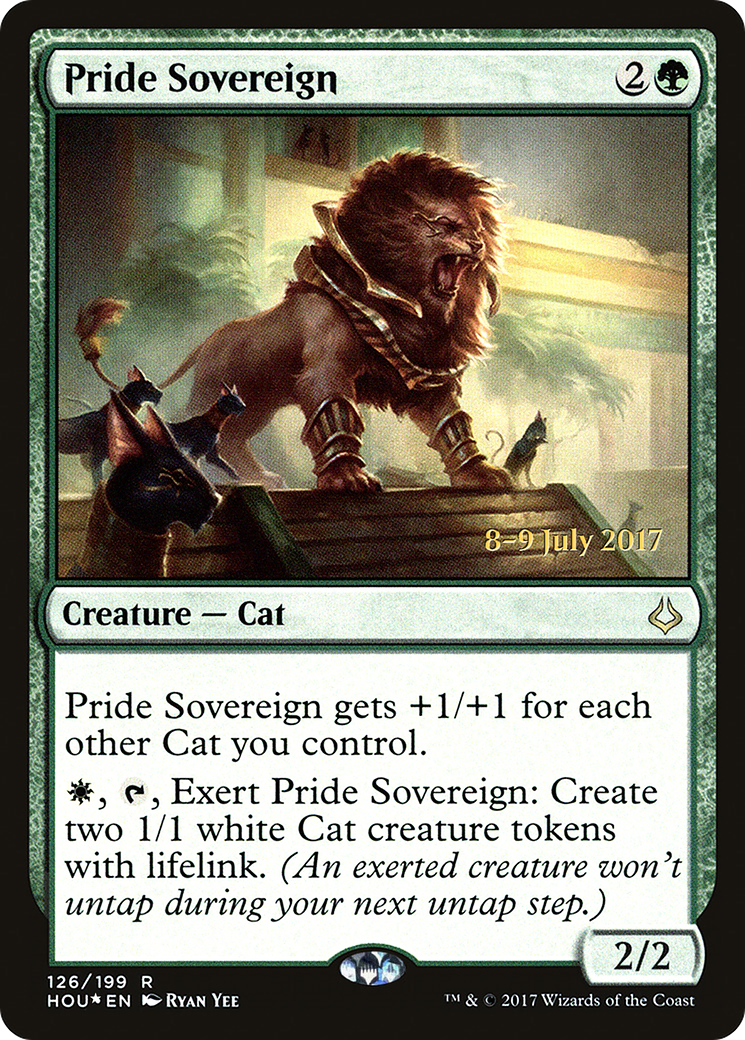 Pride Sovereign  [Hour of Devastation Prerelease Promos] | Grognard Games