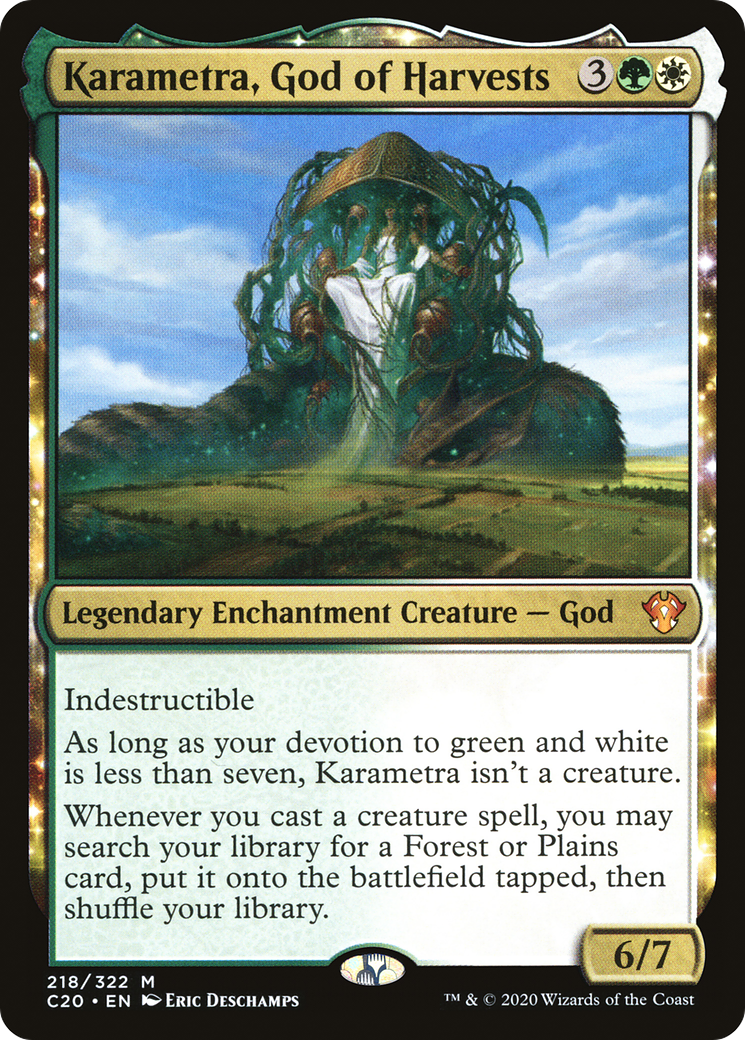 Karametra, God of Harvests [Commander 2020] | Grognard Games