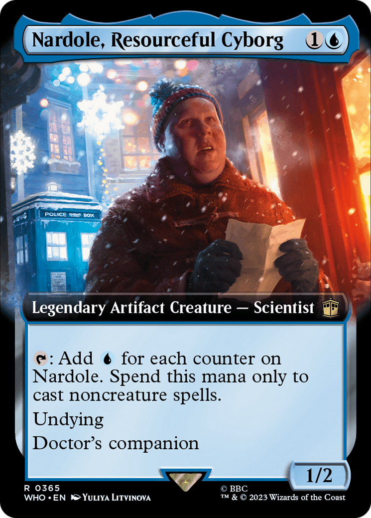 Nardole, Resourceful Cyborg (Extended Art) [Doctor Who] | Grognard Games