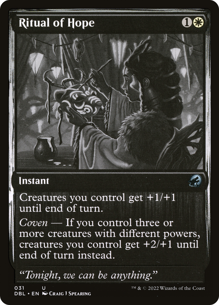 Ritual of Hope [Innistrad: Double Feature] | Grognard Games