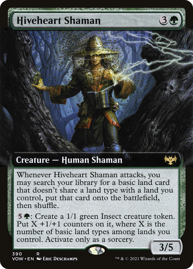 Hiveheart Shaman (Extended) [Innistrad: Crimson Vow] | Grognard Games