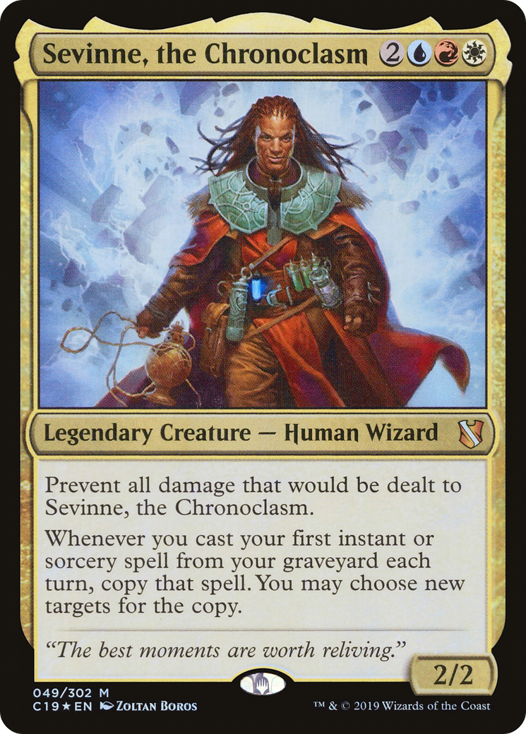 Sevinne, the Chronoclasm [Commander 2019] | Grognard Games