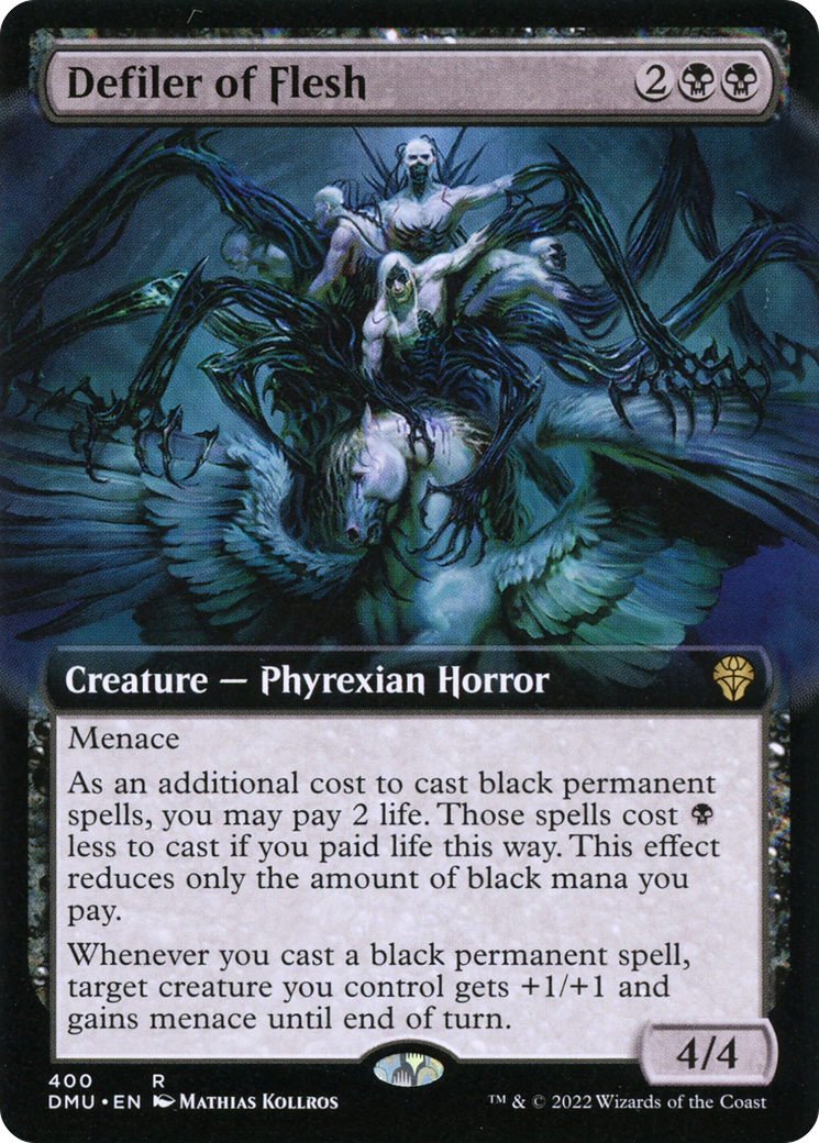 Defiler of Flesh (Extended Art) [Dominaria United] | Grognard Games