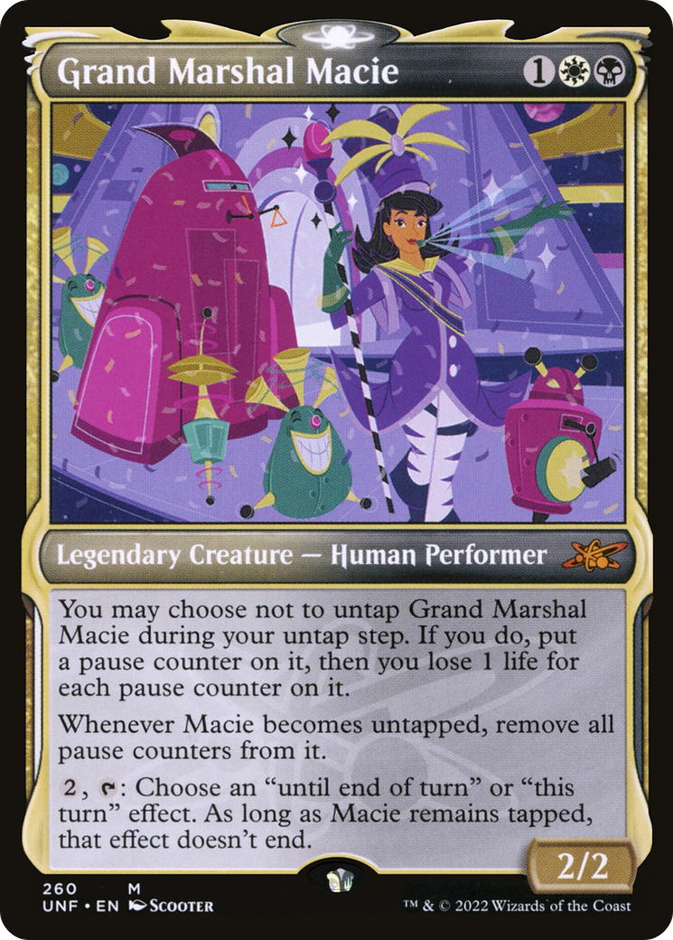 Grand Marshal Macie (Showcase) [Unfinity] | Grognard Games