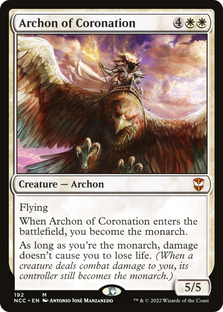 Archon of Coronation [Streets of New Capenna Commander] | Grognard Games