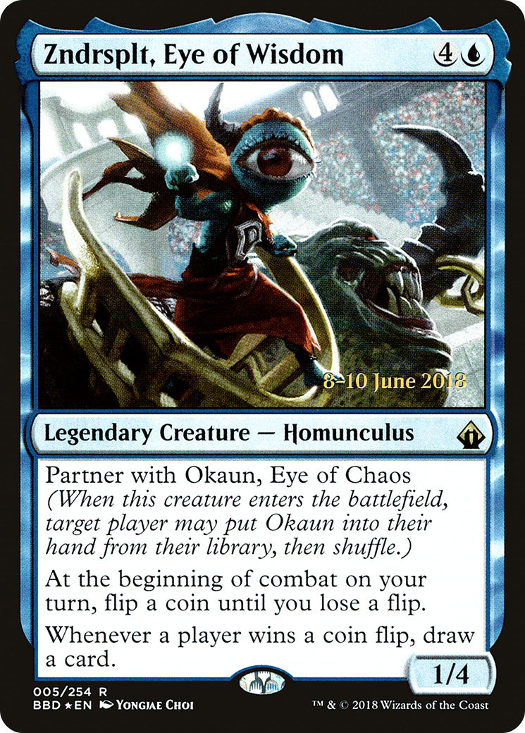 Zndrsplt, Eye of Wisdom  [Battlebond Prerelease Promos] | Grognard Games
