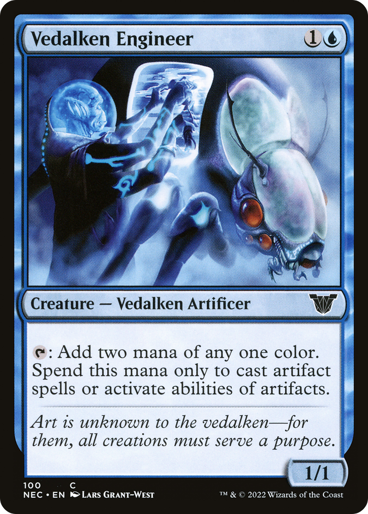 Vedalken Engineer [Kamigawa: Neon Dynasty Commander] | Grognard Games